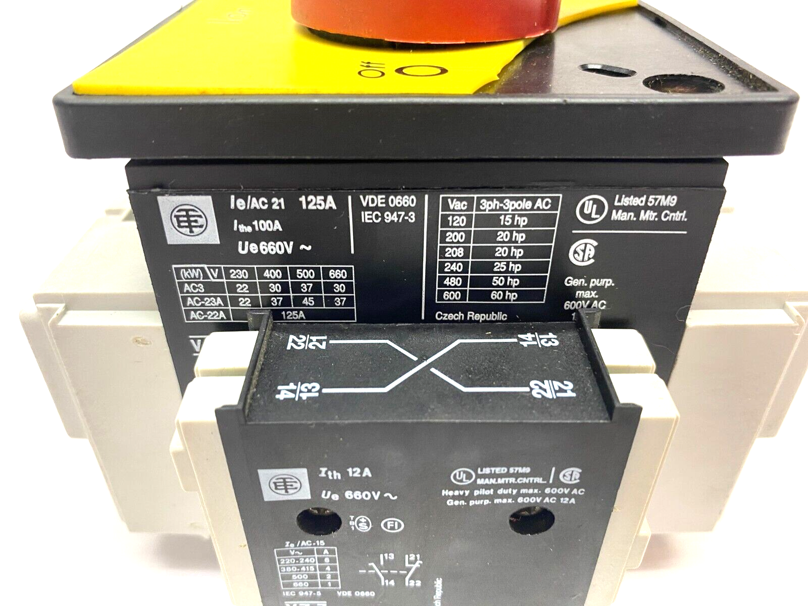 Schneider Telemecanique VCF5 Non-Fusible Gen Purpose Disconnect Switch 600VAC - Maverick Industrial Sales