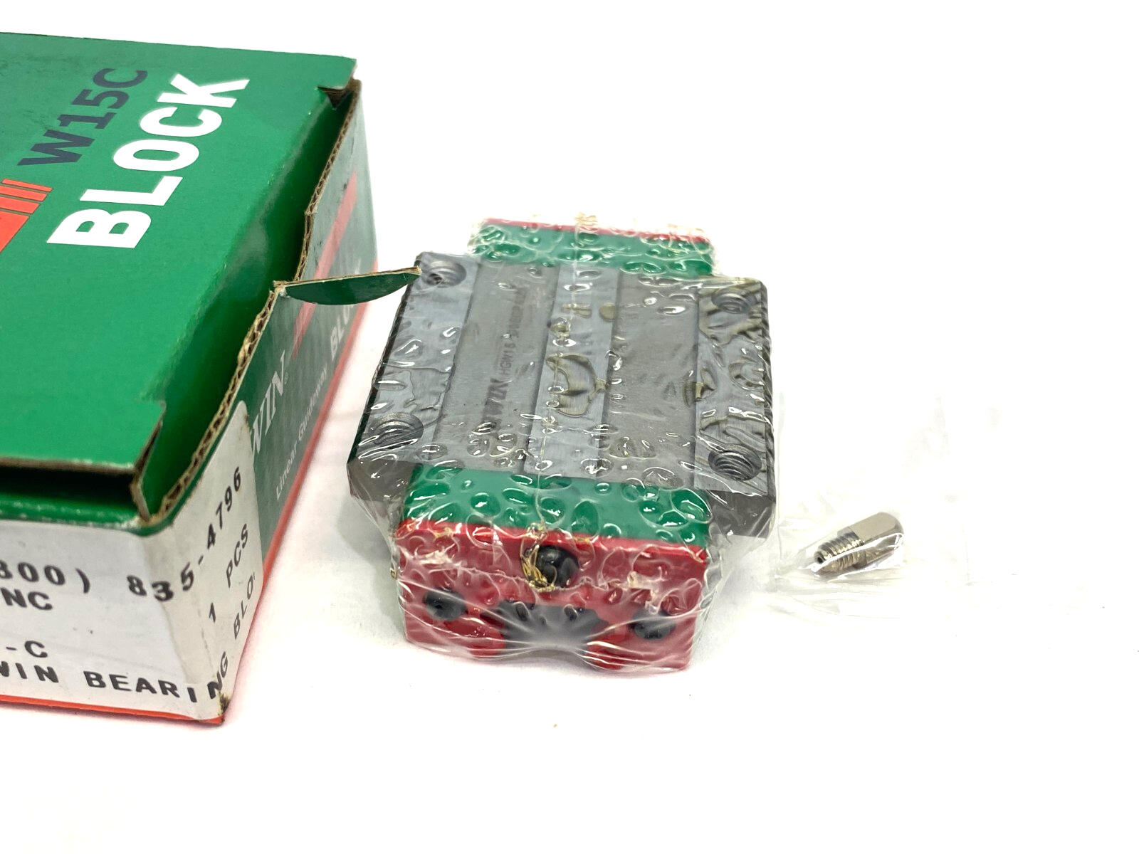 Hiwin HGW15CC ZOC Linear Guideway Block Bearing - Maverick Industrial Sales