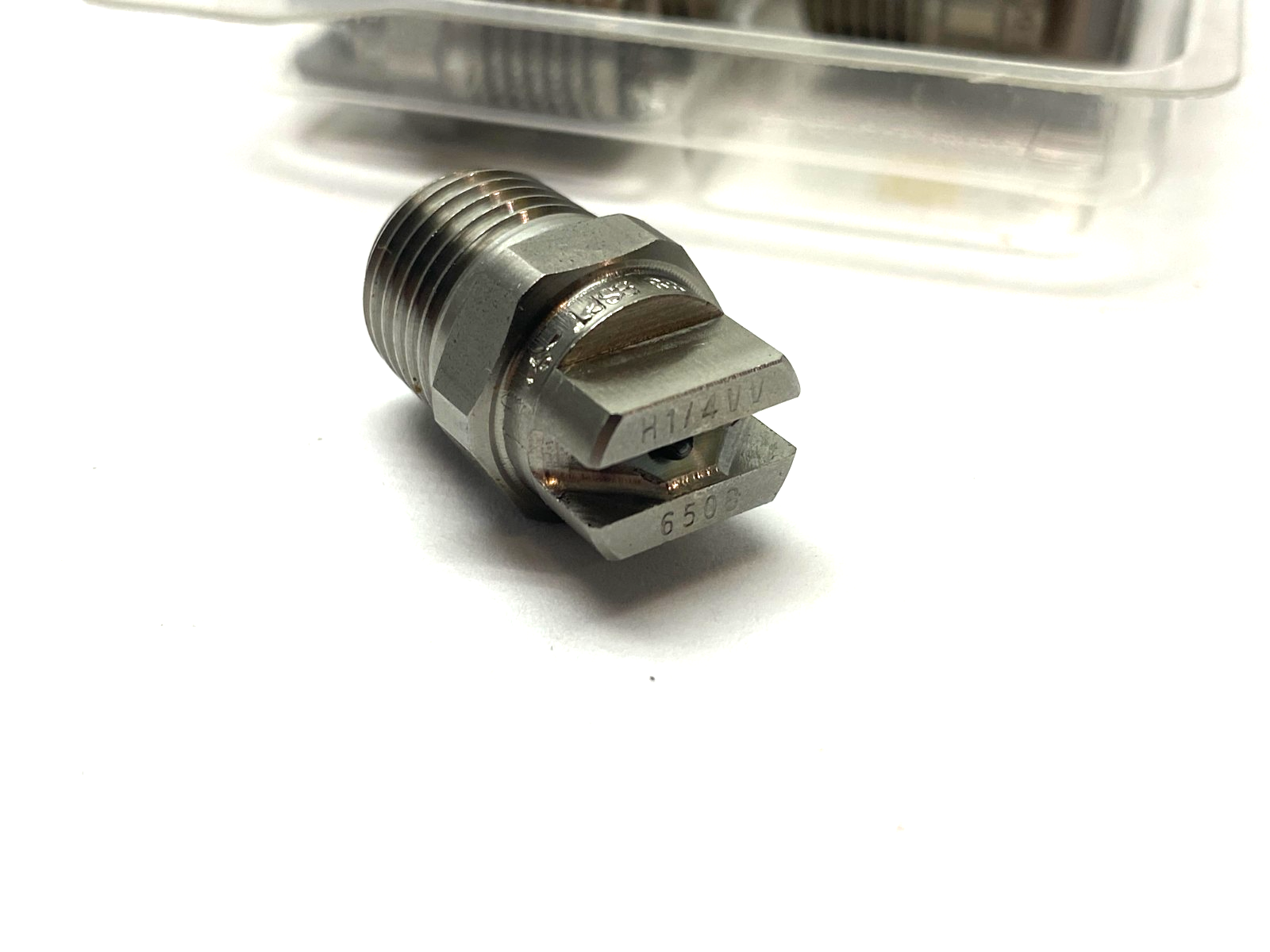 Spraying Systems H1/4VV-SS6508 VeeJet Stainless Steel Jet Nozzle Tip PKG OF 10 - Maverick Industrial Sales