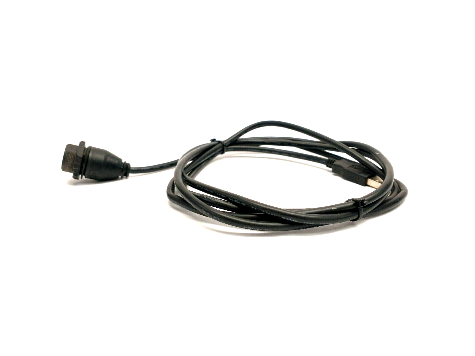 L-Com WPUSBAX-2M Waterproof Panel Mount USB Cable Female To Male Type A 2m - Maverick Industrial Sales