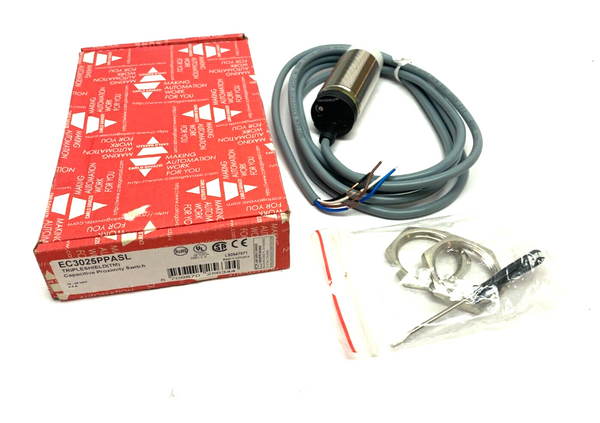 Carlo Gavazzi EC3025PPASL TripleShield Capacitive Proximity Switch - Maverick Industrial Sales