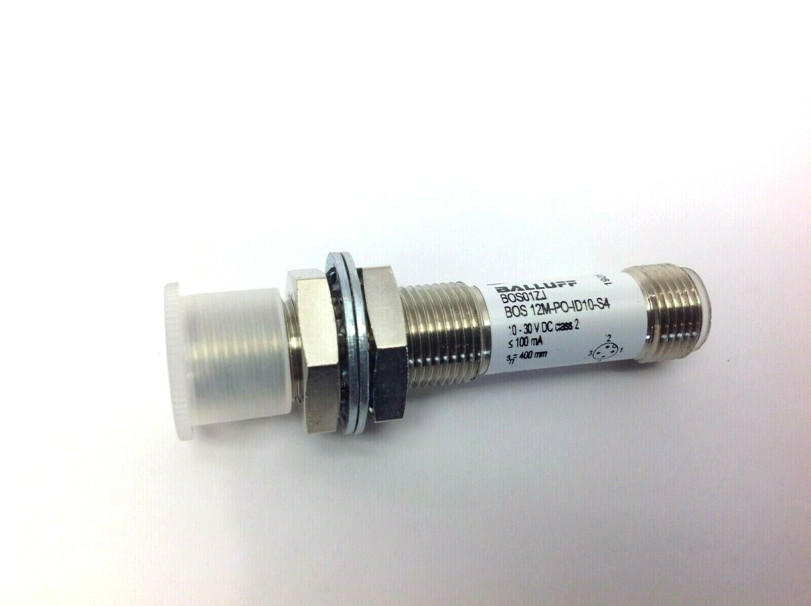 Balluff BOS01ZJ Photoelectric Sensor BOS 12M-PO-ID10-S4 - Maverick Industrial Sales