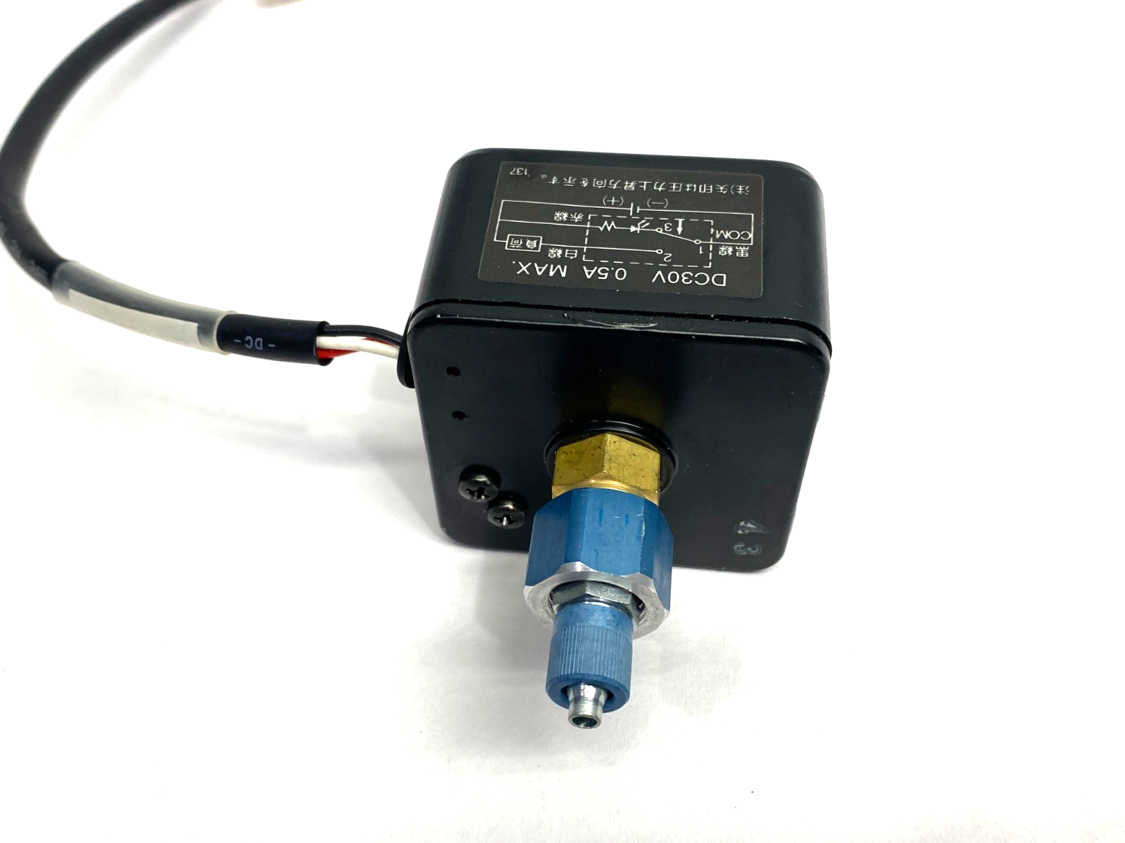 Koganei GS1-50-DL Pressure Gauge w/ Built-in Switch 0.1~0.83MPa - Maverick Industrial Sales