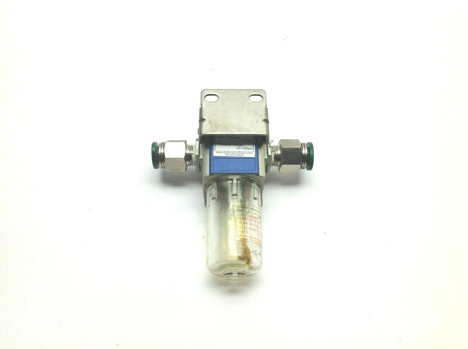 Nitra AL 22 Pneumatic Filter Max 130 PSI 3/8" Ports - Maverick Industrial Sales