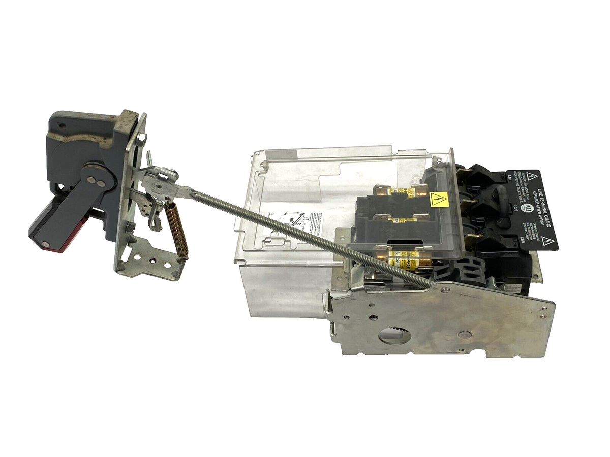 | Allen Bradley 1494V-DS30 Ser. D Disconnect Switch w/ 1494V-FS30 w/ Fuse Cover - Used - Maverick Industrial Sales