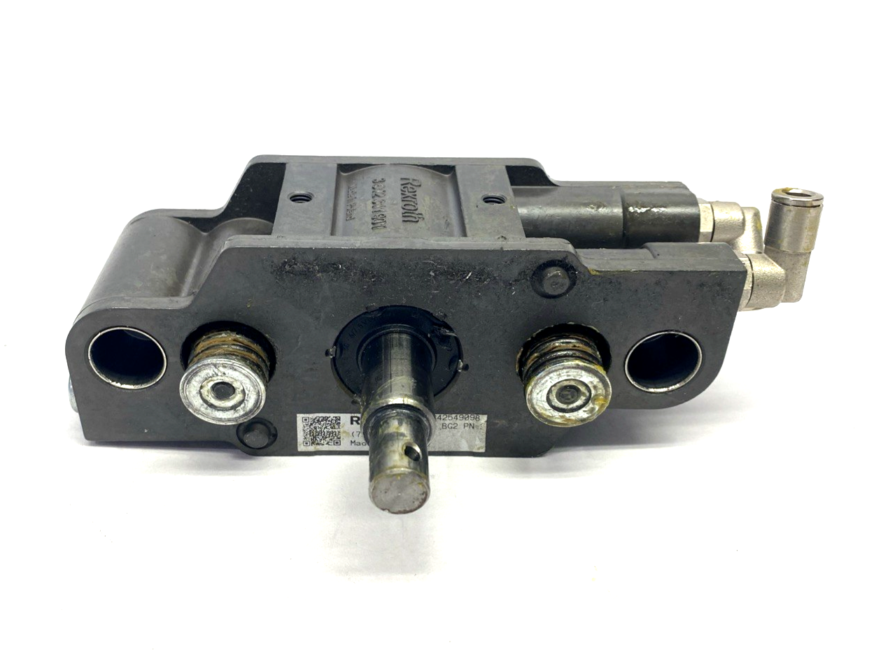 Bosch Rexroth 3842549098 Block Cylinder HQ BG2 PN=3 2X 3842311901 - Maverick Industrial Sales