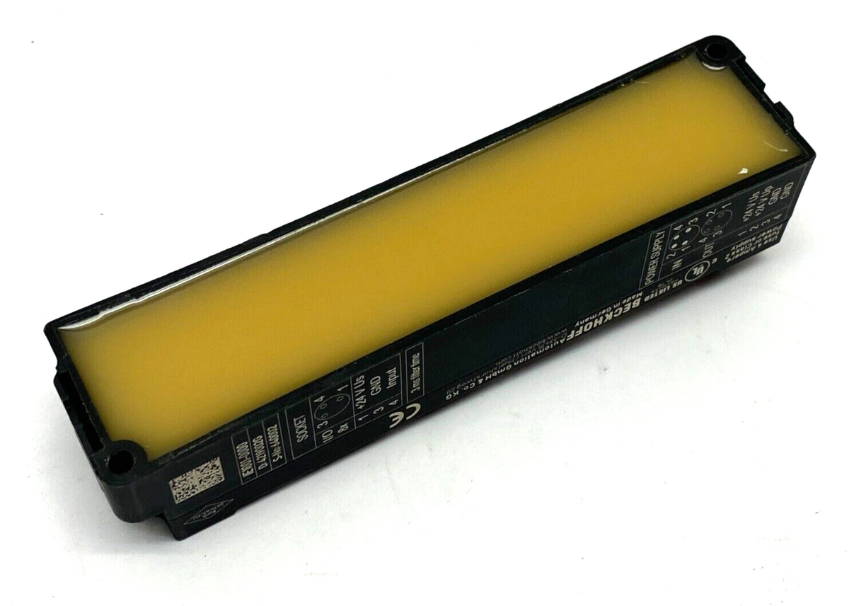 IE1001-0000 | Beckhoff Digital Input Link Extension Box 8-Channel 24VDC M8 - Used - Maverick Industrial Sales