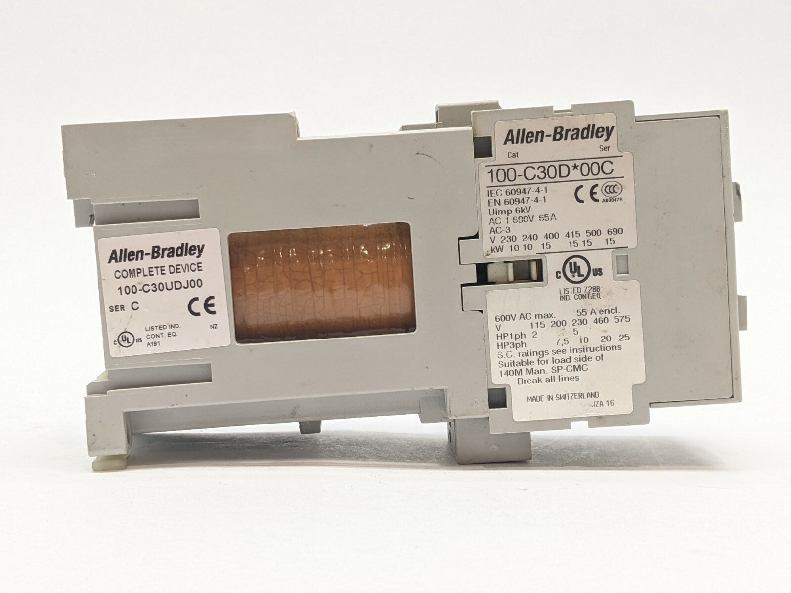 Allen Bradley 100-C30UDJ00 Ser C Contactor - Maverick Industrial Sales