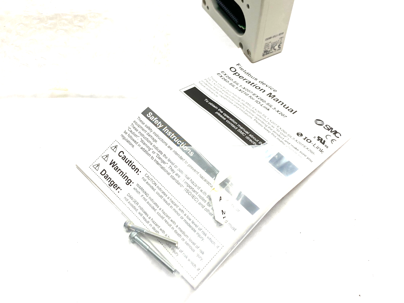 SMC EX260-SIL1-X210 IO-Link Communication Fieldbus Device - Maverick Industrial Sales