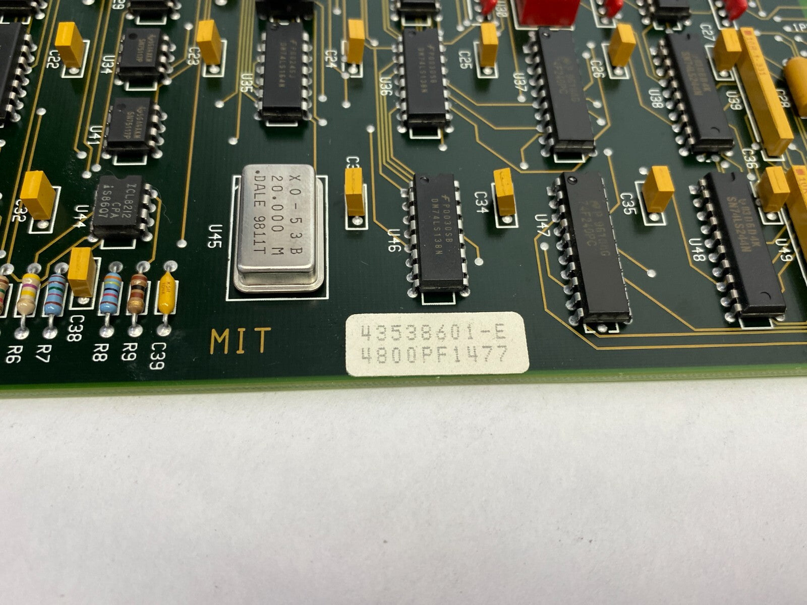 Universal Instruments 43538601-E Rev. E MIT Circuit Board Assembly - Maverick Industrial Sales