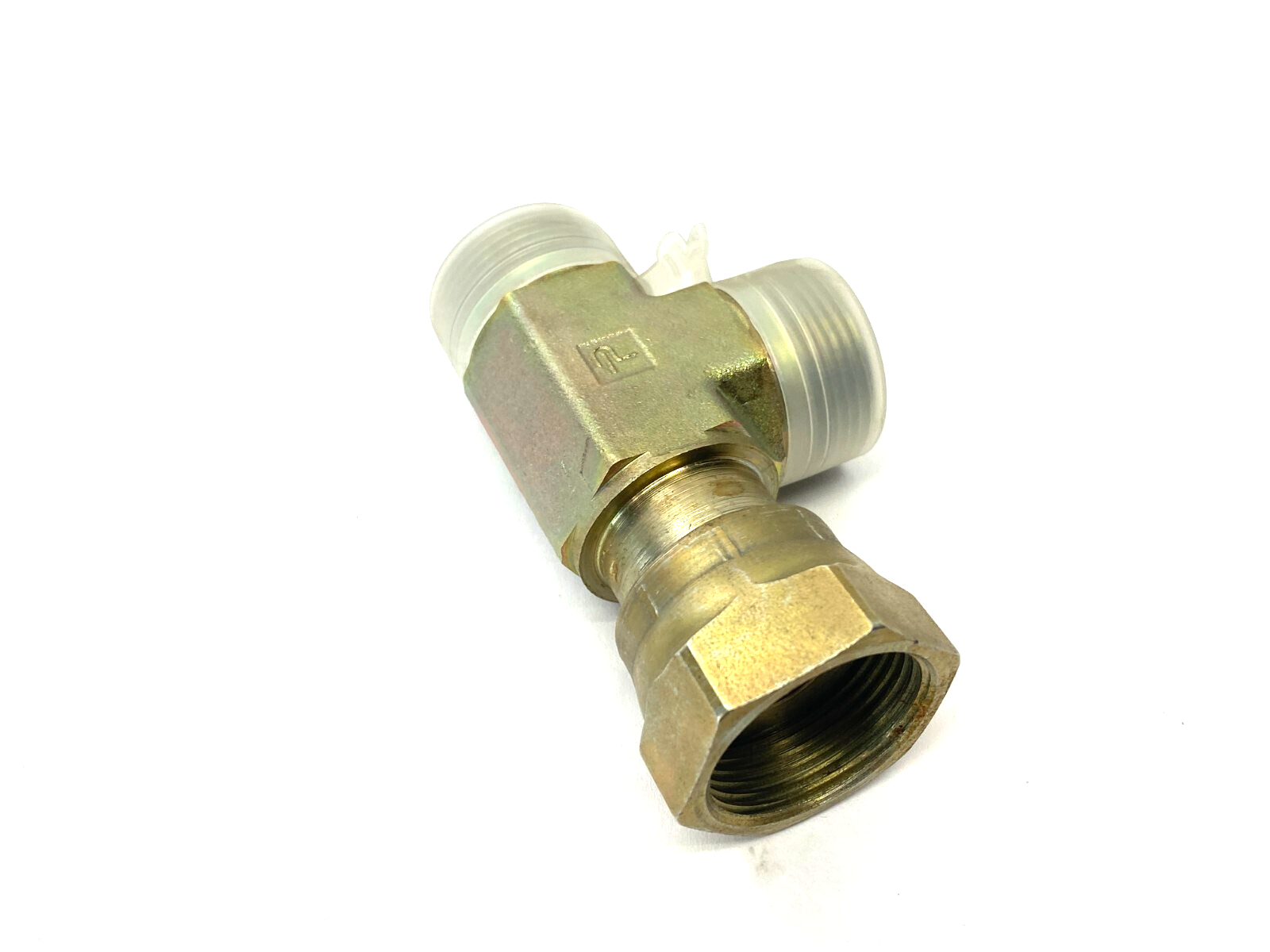 Parker 16 R6LO-S Seal-Lok O-Ring Face Seal Swivel Run Tee Fitting 1" - Maverick Industrial Sales
