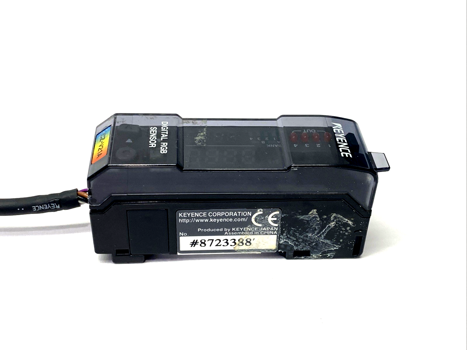 Keyence CZ-V21A RGB Digital Sensor Amplifier Unit, NPN - Maverick Industrial Sales