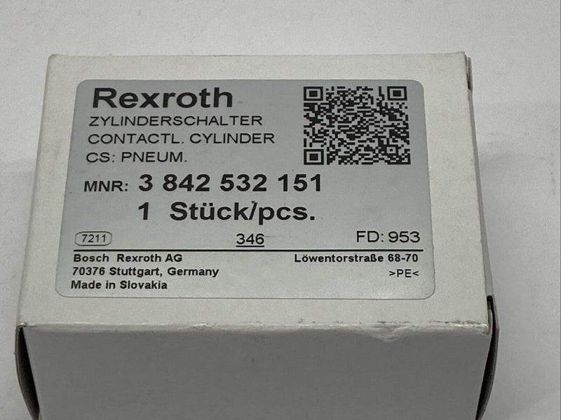 Bosch Rexroth 3842532151 Pneumatic Cylinder Switch - Maverick Industrial Sales