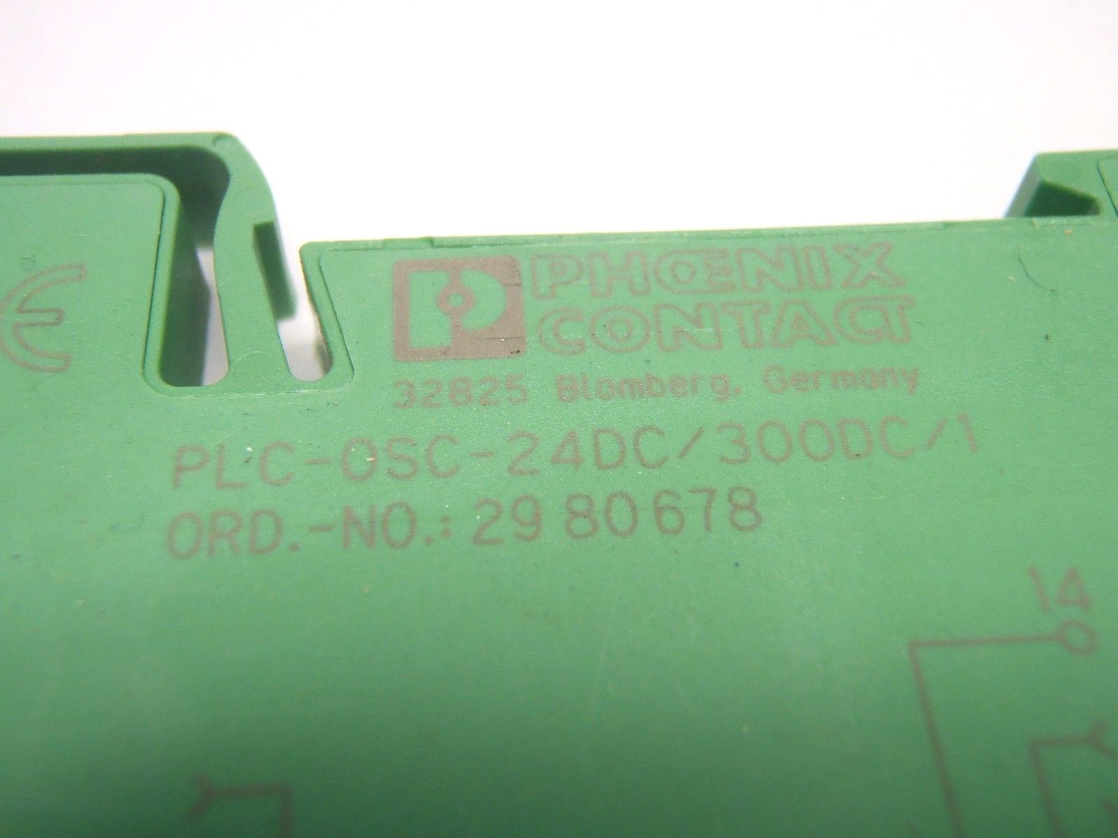 Phoenix Contact PLC-OSC-24DC/300DC/1 Integrated Solid-State Relay Module 2980678 - Maverick Industrial Sales