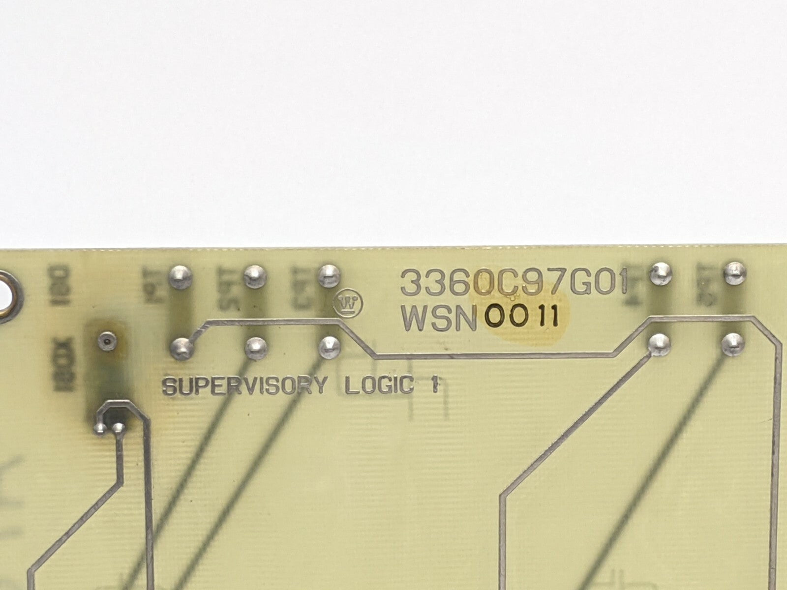 Westinghouse 3360C97G01 Supervisory Logic 1 PCB Assembly 3360C95B - Maverick Industrial Sales