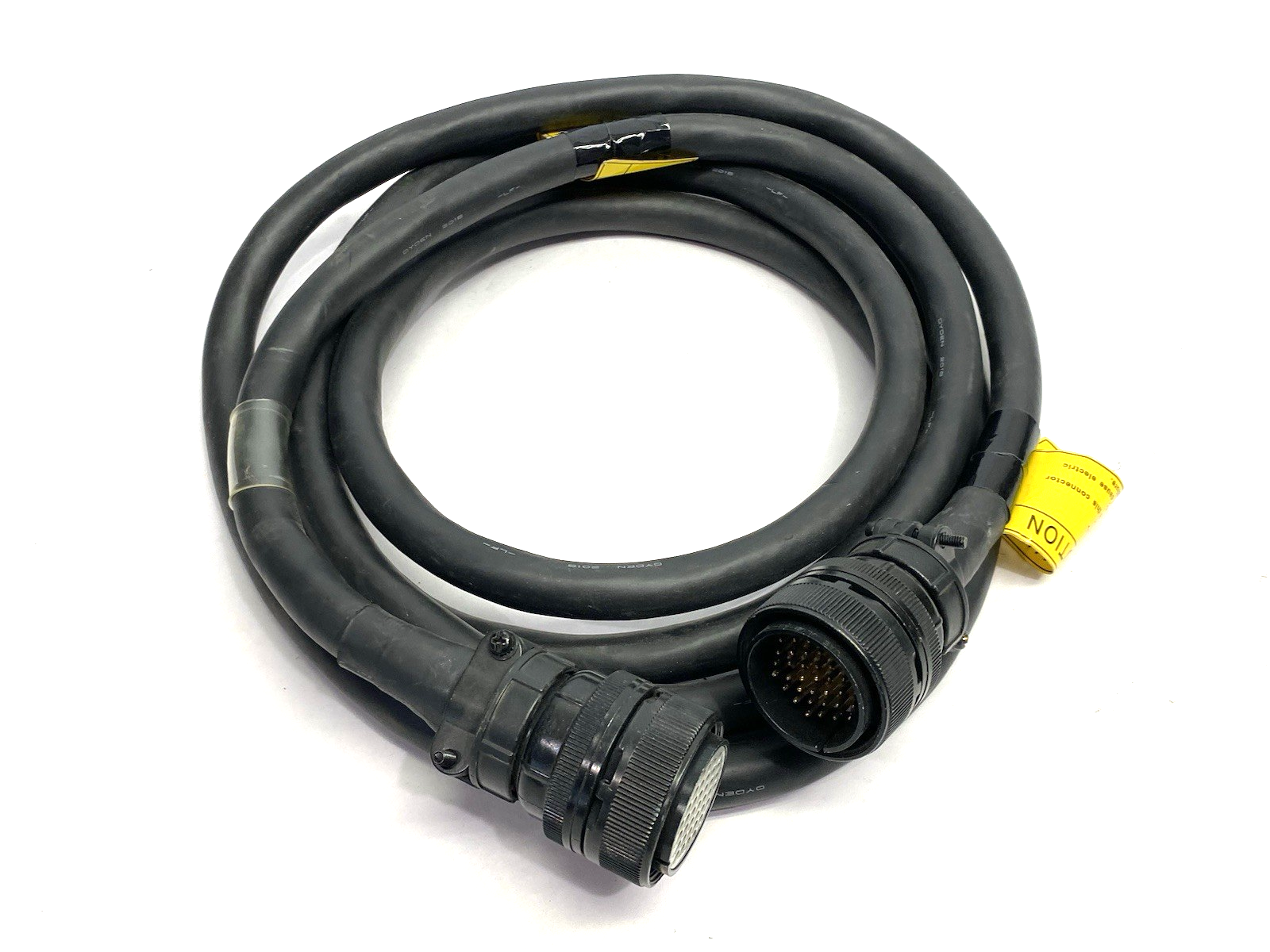 410141-1551 | Denso Adept Robotic Servo Encoder Feedback Cable 37-pin 4m Length - Used - Maverick Industrial Sales