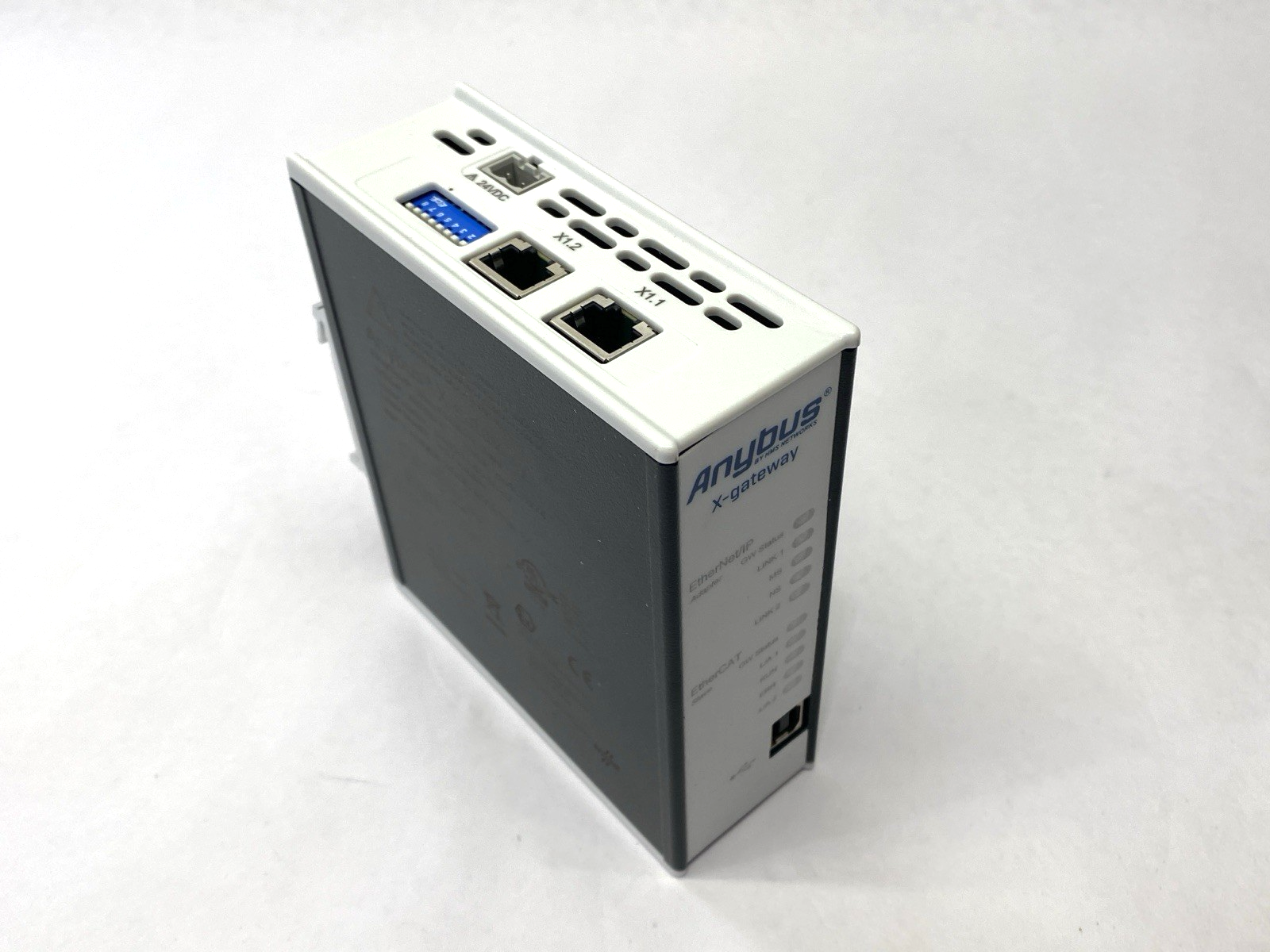 AB7682-F | HMS Anybus X-gateway EtherNet/IP Slave - EtherCAT Slave - New – Open box - Maverick Industrial Sales