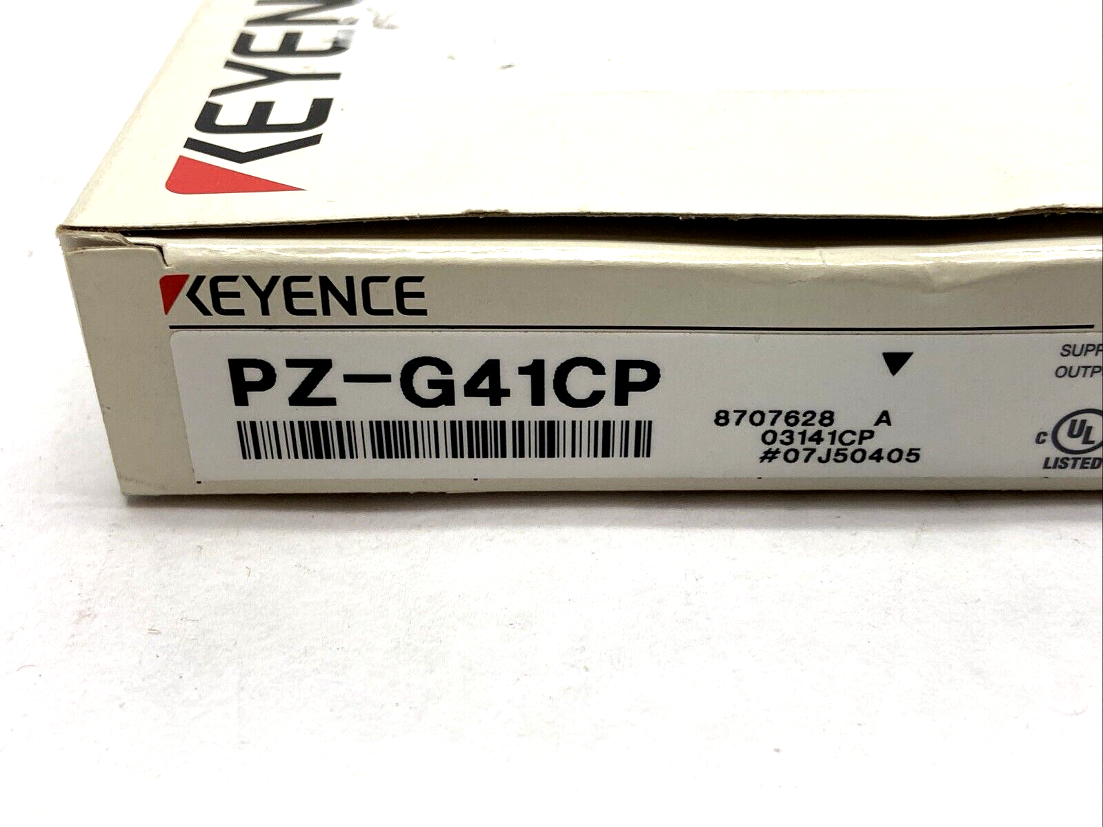 Keyence PZ-G41CP Square Reflective Photoelectric Sensor M8 Connector Type - Maverick Industrial Sales