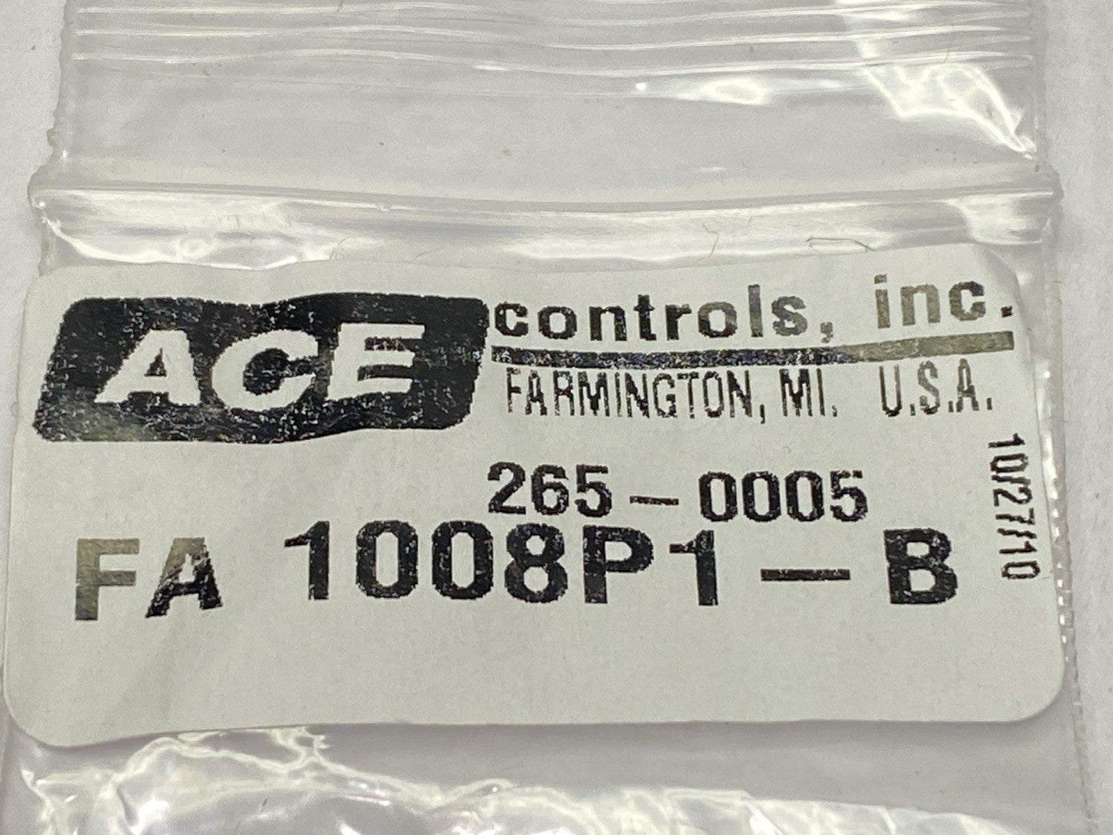 ACE FA1008P1-B Pneumatic Cylinder Shock Absorber - Maverick Industrial Sales