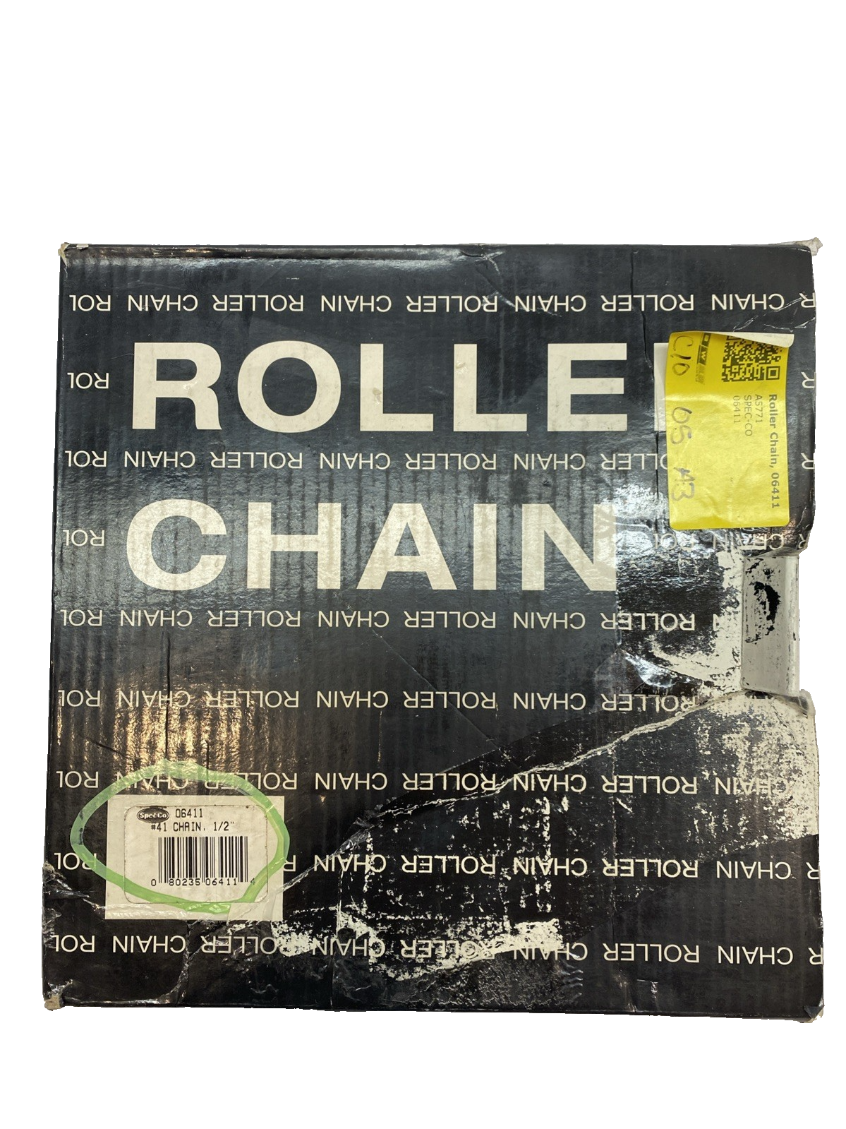 Spec‑Co 06411 #41 Roller Chain 1/2″ Pitch 10 ft A5771 - Maverick Industrial Sales