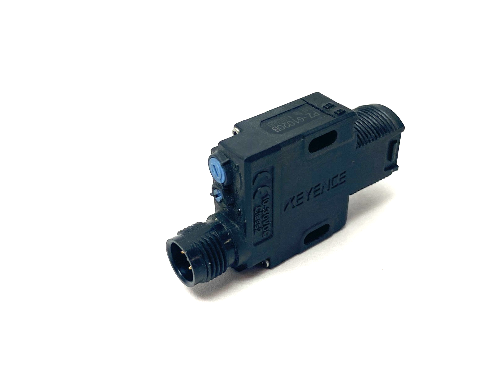 Keyence PZ-G102CB Reflective Photoelectric Sensor, Thread Mount, M12 Connector - Maverick Industrial Sales