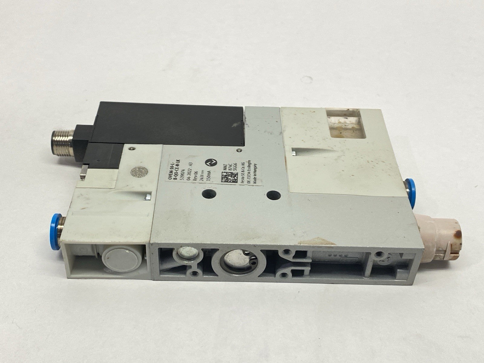 QVEM-10-L-B-QO-CE-N-LK | Festo Vacuum Generator 539074 - For parts or not working - Maverick Industrial Sales