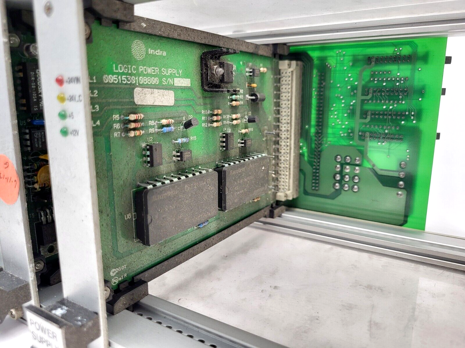 Indra Logic Controller & Chassis 0051530108800 Power Supply, I/O, CPUM - Maverick Industrial Sales