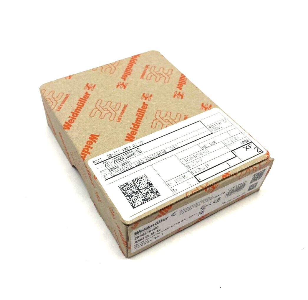 Weidmüller 2080410000 maxGUARD Electronic Load Monitor Power Supply AMG ELM-12 - Maverick Industrial Sales