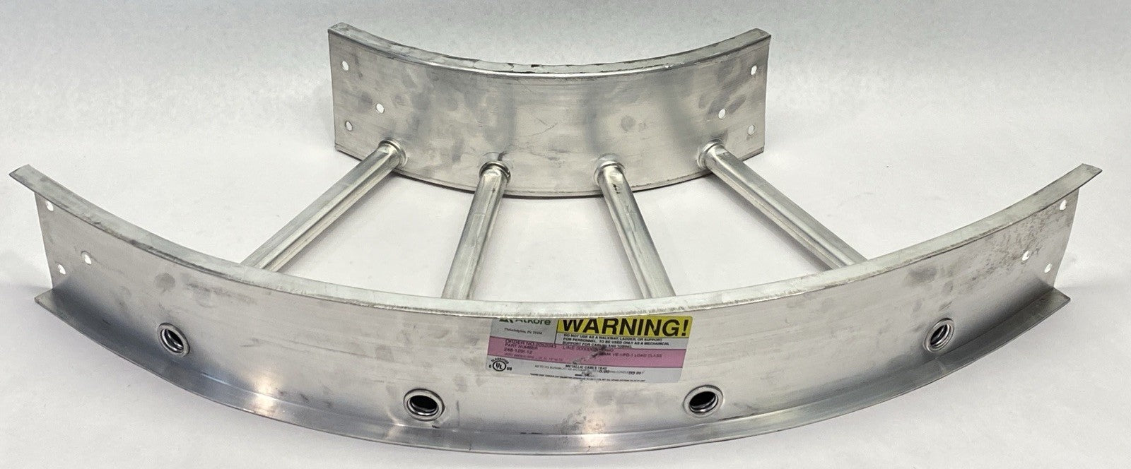 248-129I-12 | Atkore Cable Tray 90 Degree Horizontal Elbow 12" Radius - Used - Maverick Industrial Sales