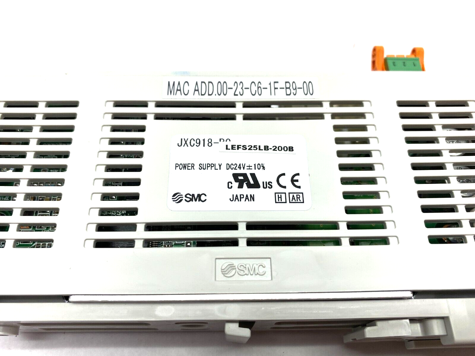 SMC JXC918-BCLEFS25LB-200B EtherNet/IP Electric Actuator Power Controller 24VDC - Maverick Industrial Sales