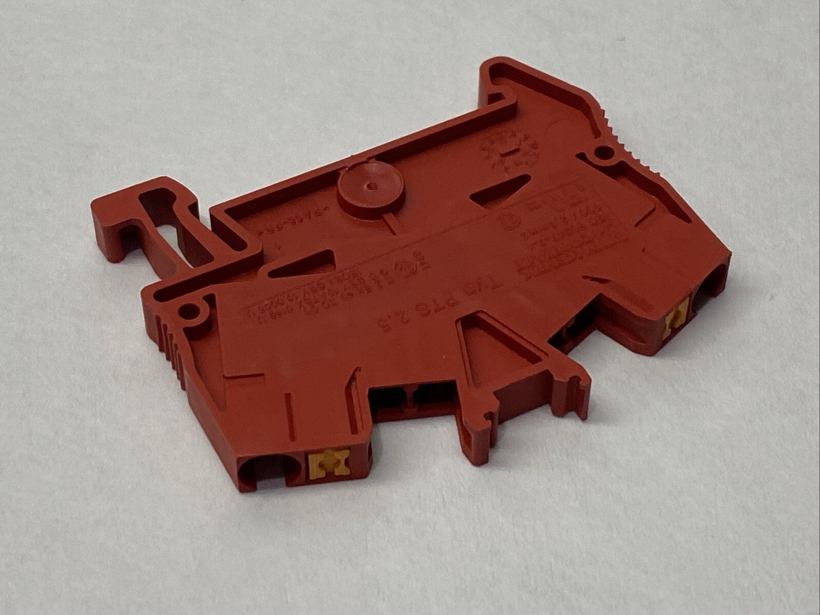 Phoenix Contact PTS 2,5 RD Feed-Through Terminal Block Red 1037083 LOT OF 50 - Maverick Industrial Sales