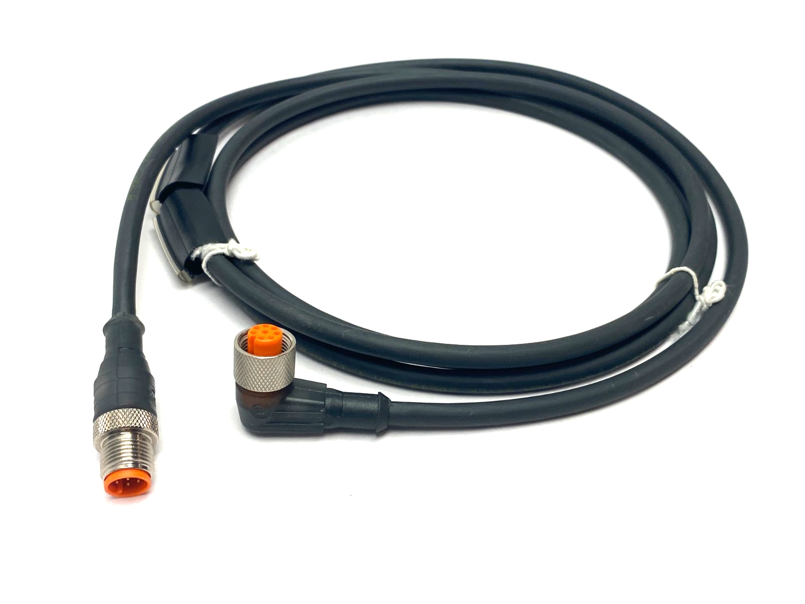 Lumberg RST 8-RKWT 8-6-337/2M Double Ended Right Angle Cordset 8-Pin M to F - Maverick Industrial Sales