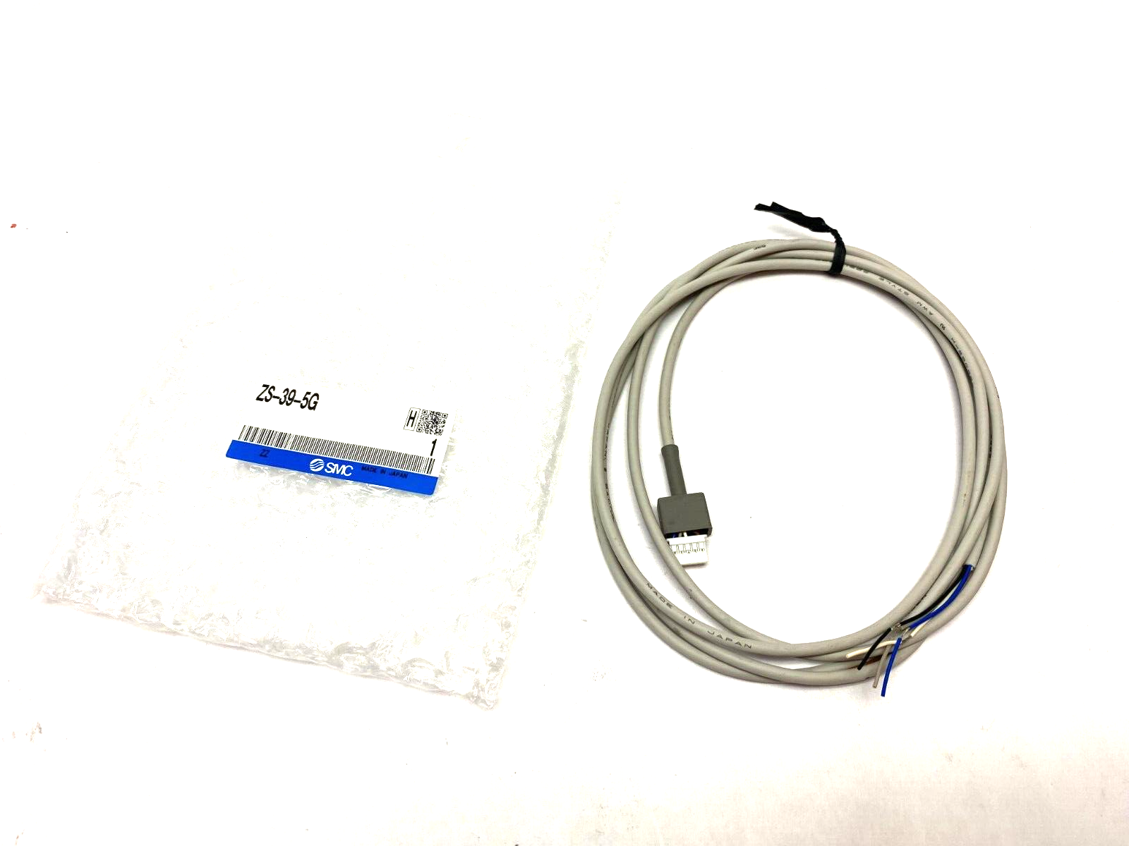 SMC ZS-39-5G Digital Pressure Switch Cable 5-Pin - Maverick Industrial Sales