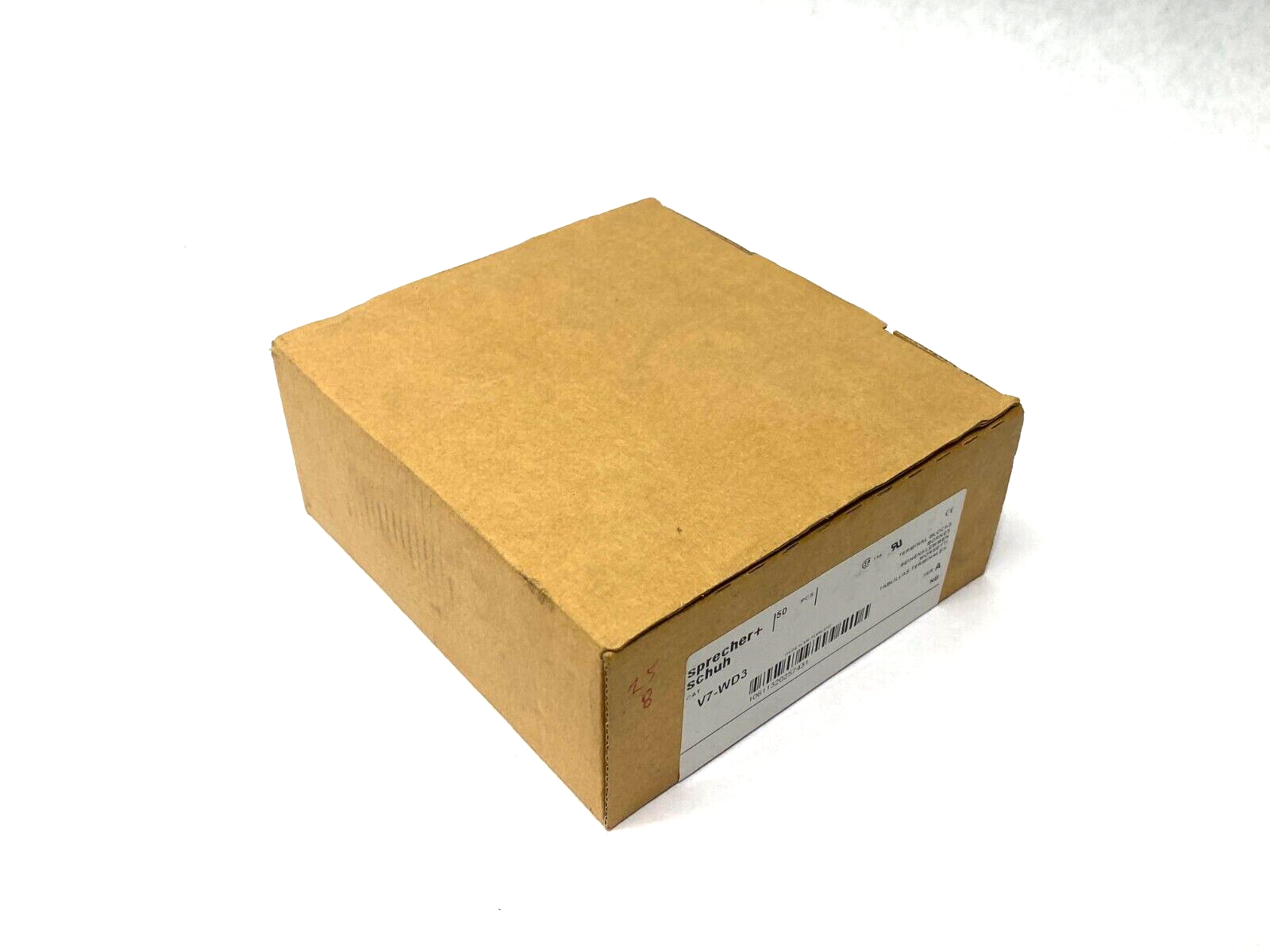 Sprecher+Schuh V7-WD3 Ser. A Terminal Block Gray BOX OF 50 - Maverick Industrial Sales
