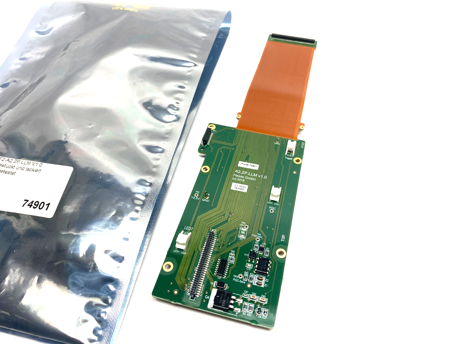 Hesse BF2-A2.ZP.LLM V1.0 Control Unit PCI Card 74901 - Maverick Industrial Sales