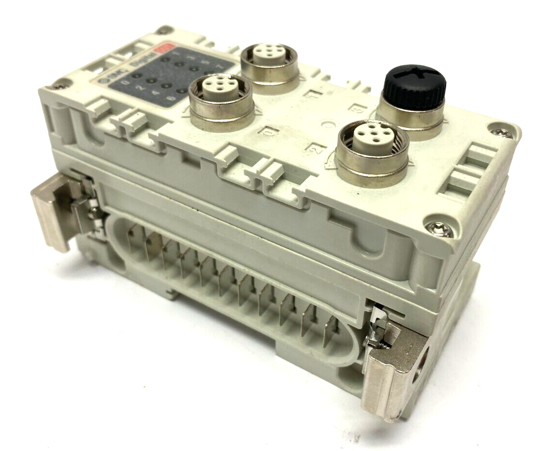 SMC EX600-DYPB Digital Output Module 8-Point PNP 4 x M12 24VDC - Maverick Industrial Sales