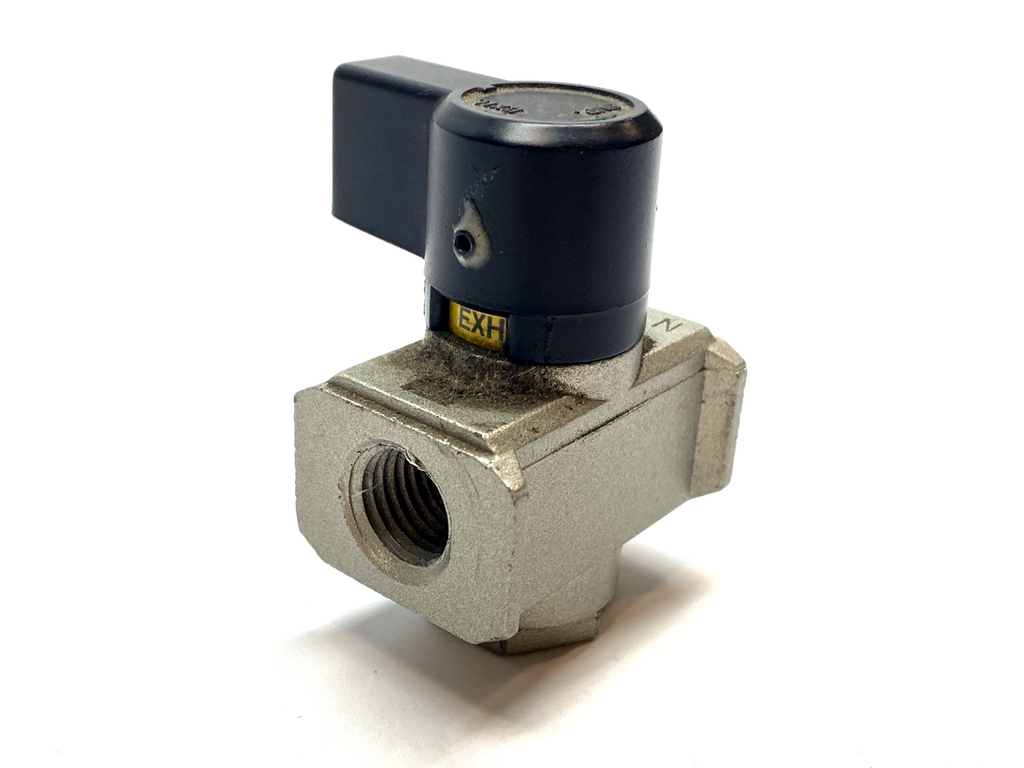 SMC NVHS2000-N02 Pressure Relief Shut-Off Valve 3-Port 1/4
