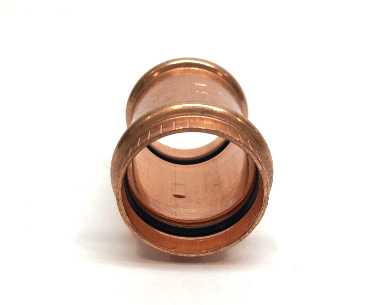 Viega 78062 ProPress Coupling Fitting, 1-1/4" x 1-1/4", W/ Stop, 3AV24 - Maverick Industrial Sales
