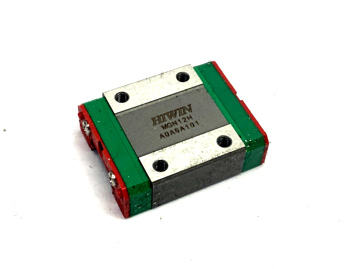 MGN12H | Hiwin Linear Guide Bearing Block LOT OF 3 - Used - Maverick Industrial Sales