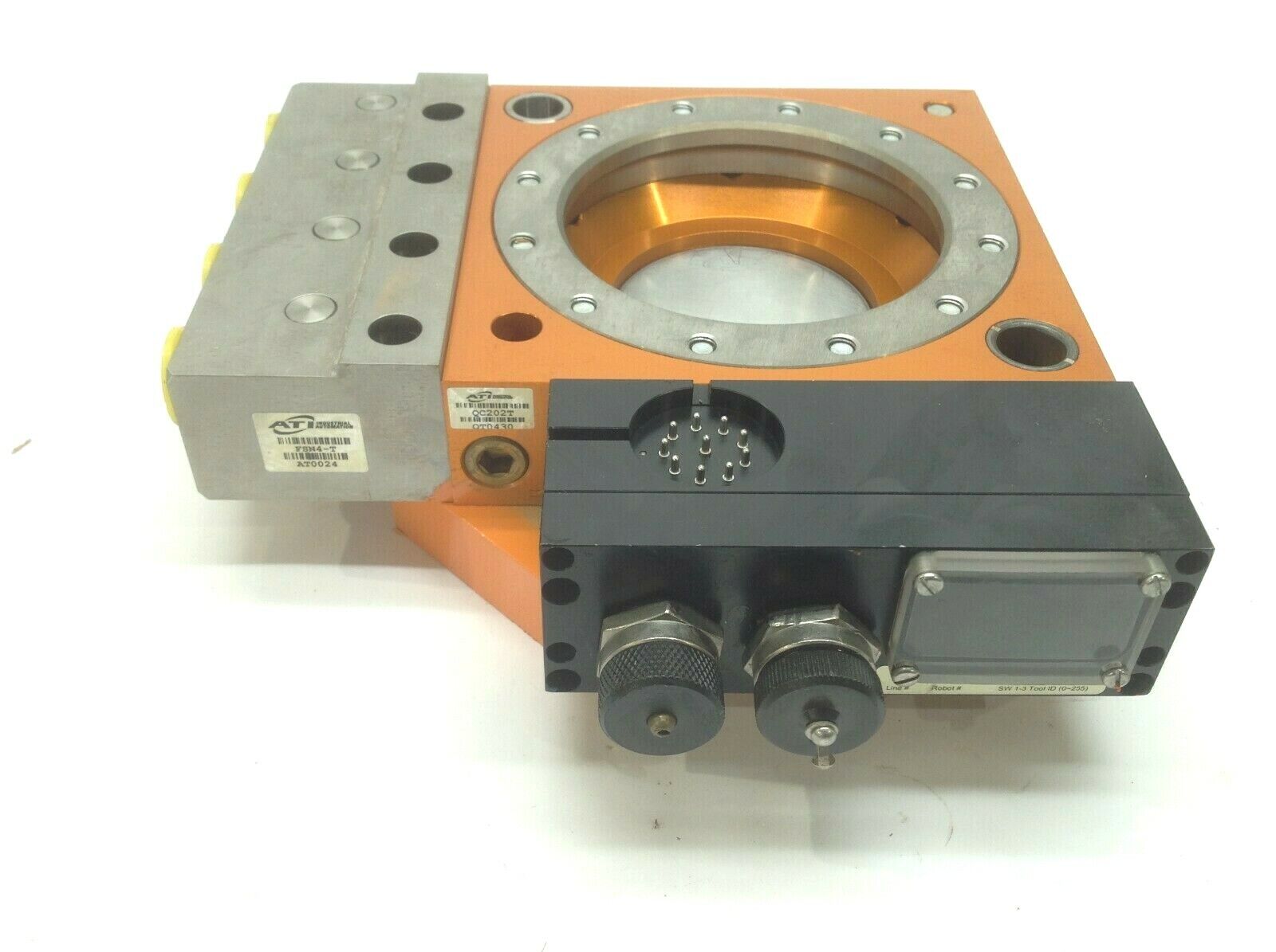 ATI Industrial Automation QC202T Robot Tool Changer with FSN4-T and DE45-T - Maverick Industrial Sales
