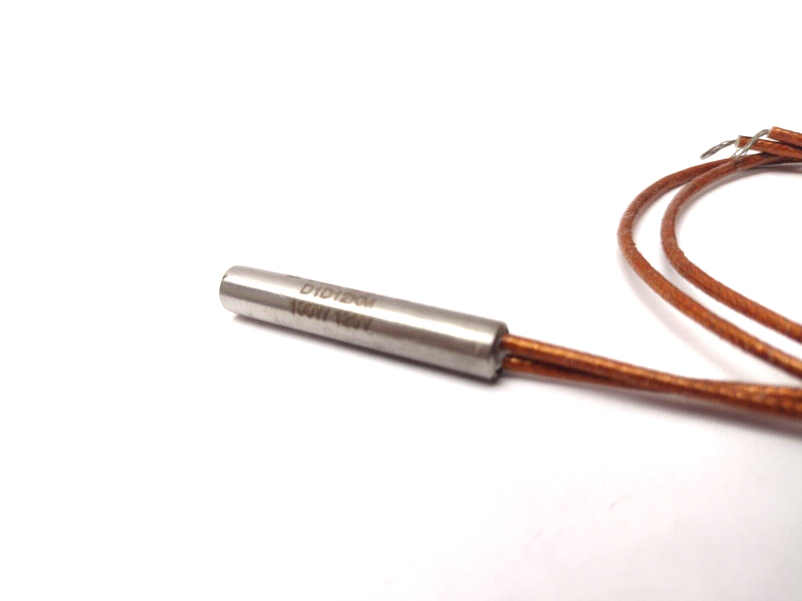 Epoch 12-20-12 D1D12KM 100W 120V Cartridge Heater 1/4" x 1-3/8" 13" Lead - Maverick Industrial Sales
