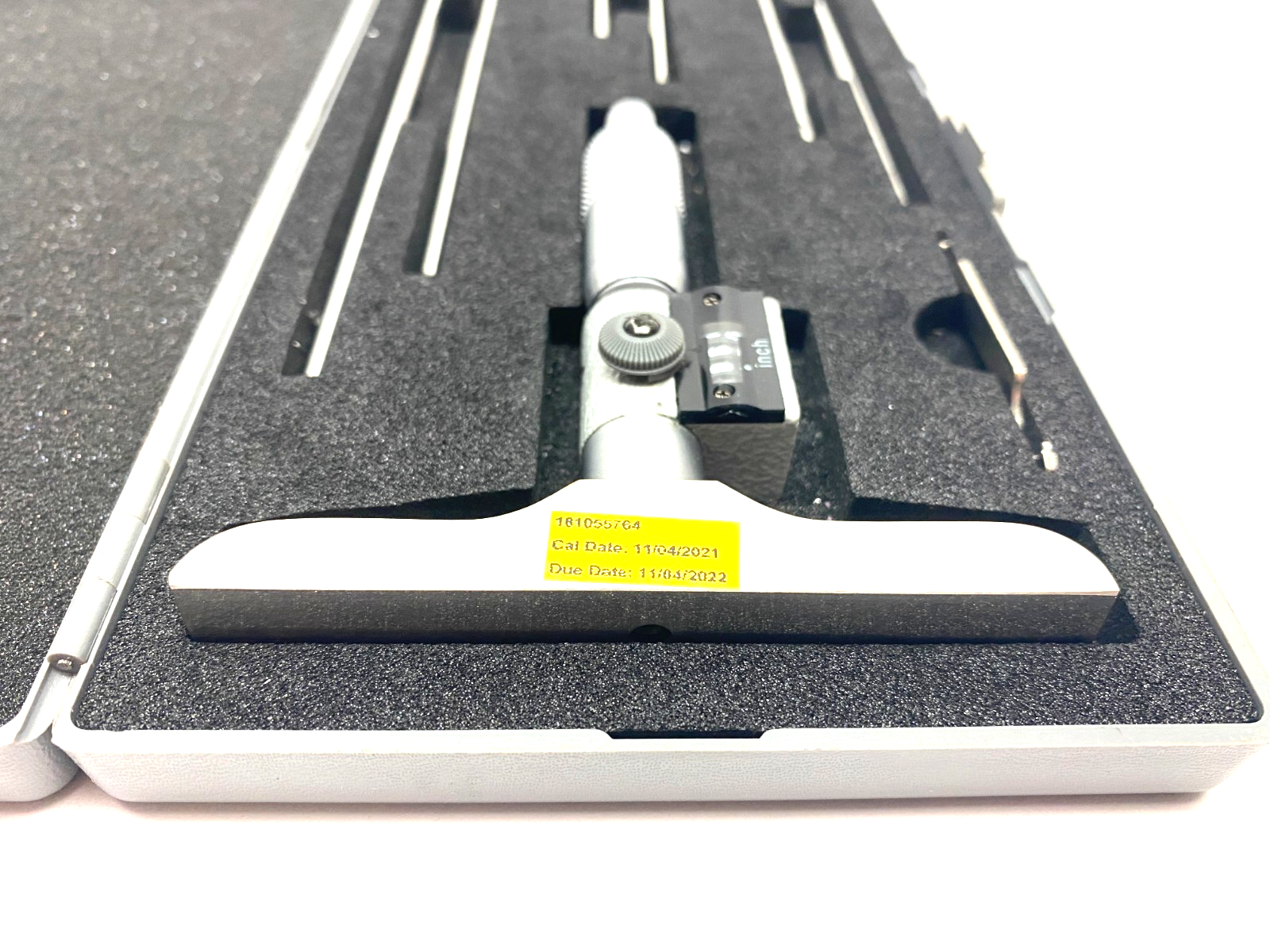 SPI 17-821-0 Mechanical Depth Micrometer 0-6" Rod Set, Ratchet Stop Thimble - Maverick Industrial Sales