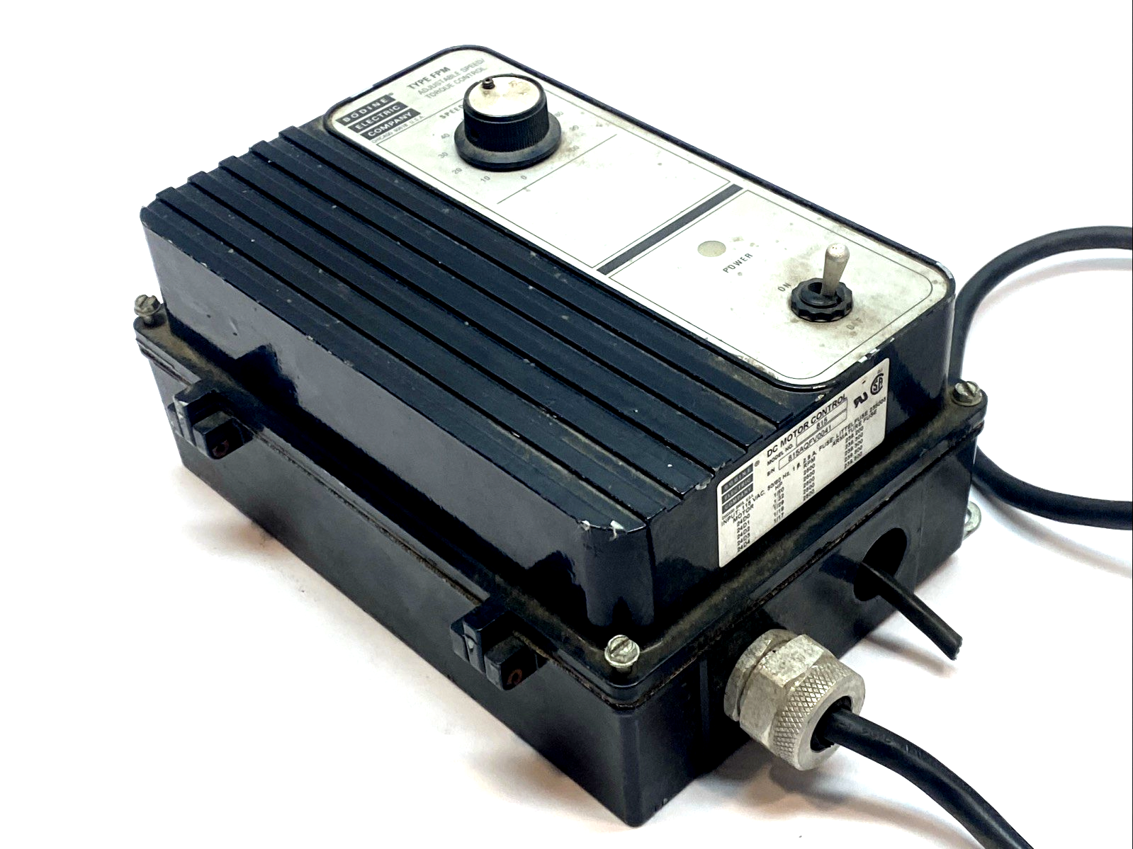 Bodine 815 Adjustable DC Speed/Torque Control 115V - Used - Maverick Industrial Sales