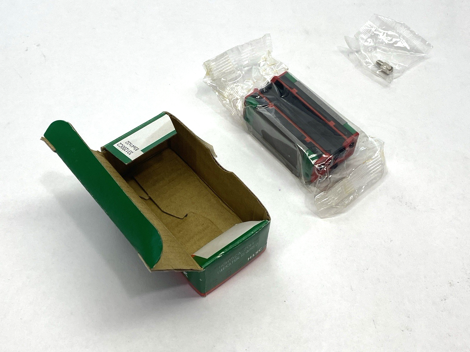 Hiwin HGH15CAZ0H Linear Guideway Block 28mm x 34mm x 61.4mm - Maverick Industrial Sales