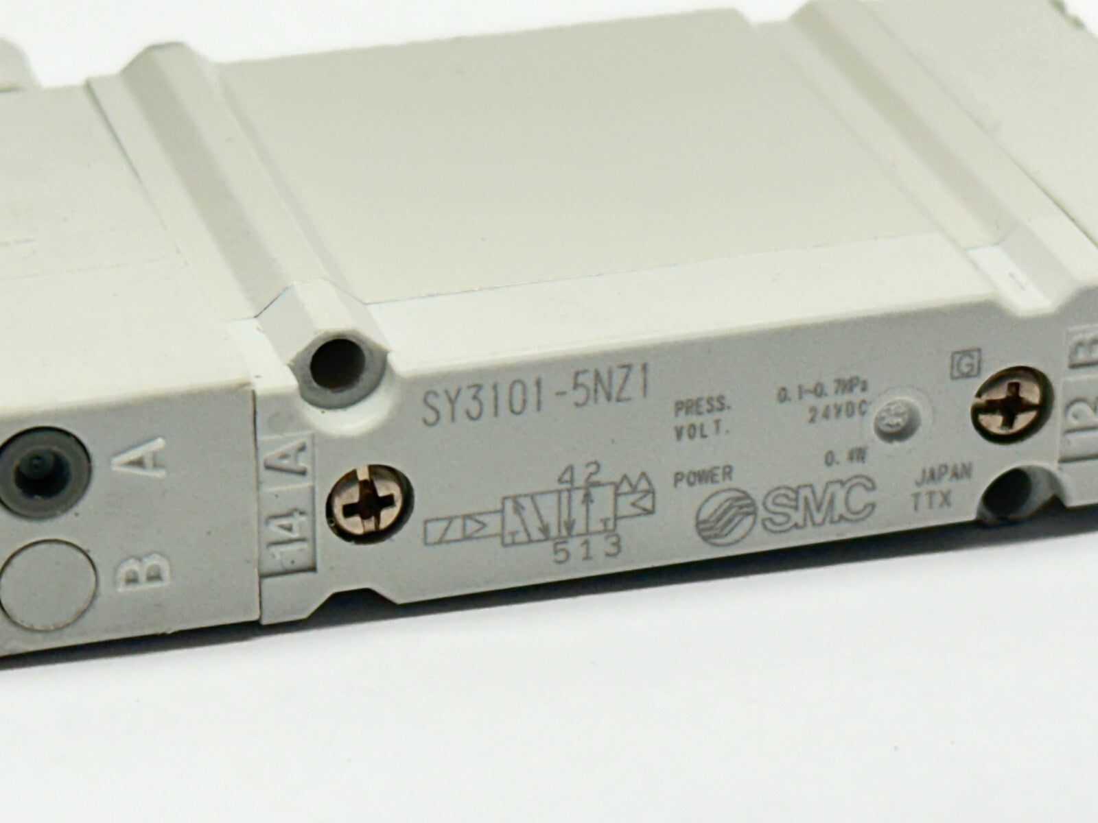 SMC SY3101-5NZ1 Solenoid Valve 24VDC - Maverick Industrial Sales