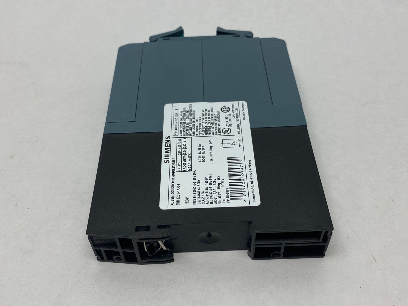 Siemens 3RM1201-1AA04 SIRIUS Reversing Motor Starter AC Semiconductor - Maverick Industrial Sales