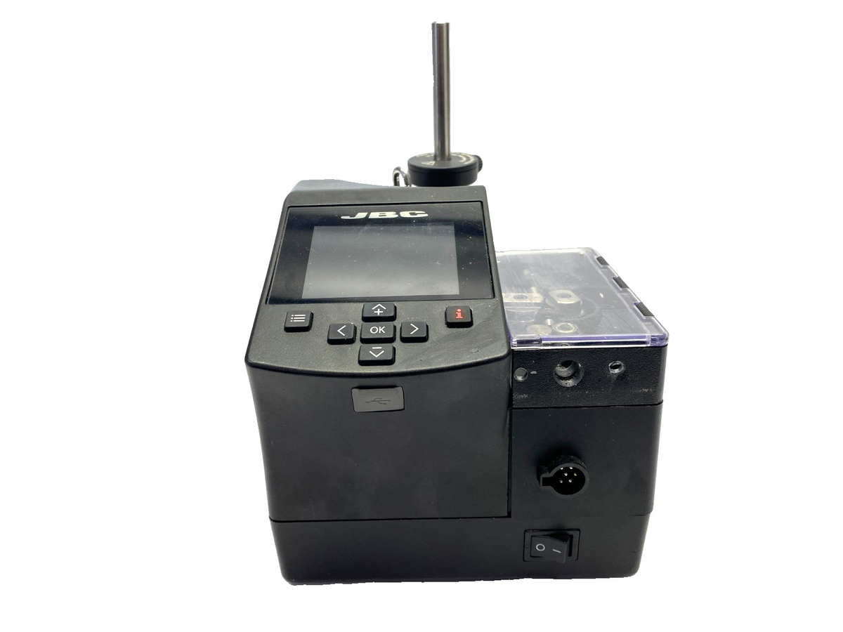 JBC ALE-110UVA Auto Feed Soldering Station 110-130V 180W 50/60Hz TURNS ON - Maverick Industrial Sales