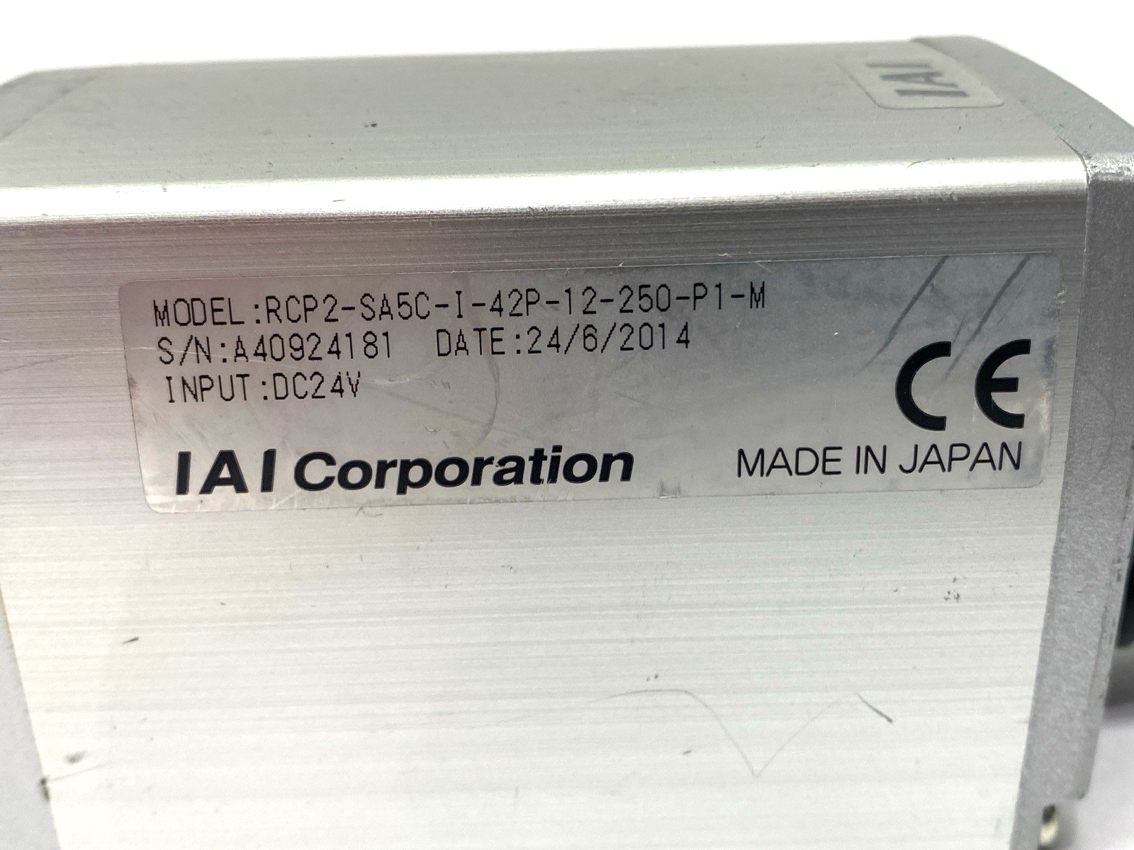 RCP2-SA5C-I-42P-12-250-P1-M | IAI Robo Cylinder Linear Actuator 250mm Stroke - Used - Maverick Industrial Sales