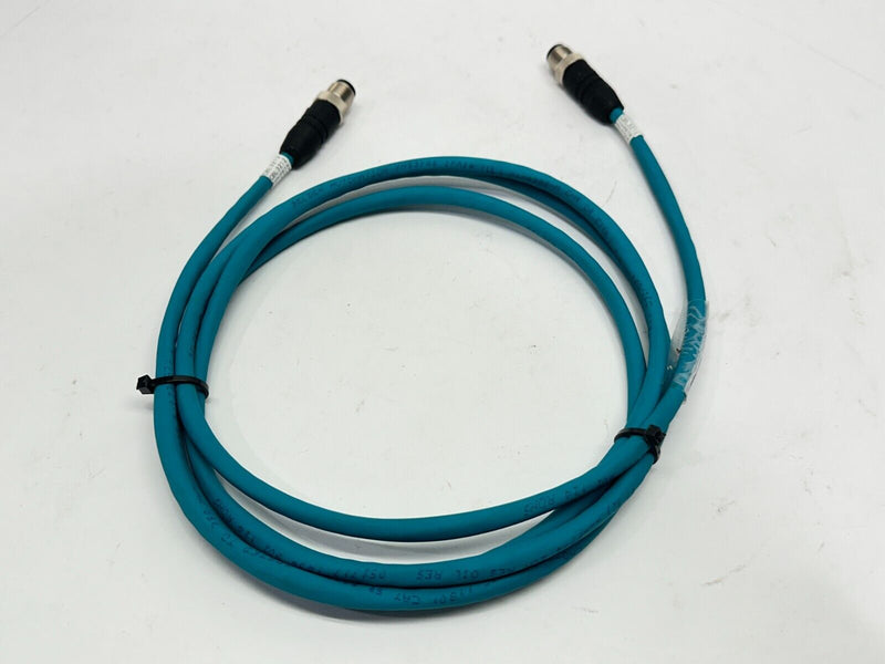 Lumberg Automation 0985 806 100/2M EtherNet/IP Male M12 4-Pin Cordset 900004056 - Maverick Industrial Sales