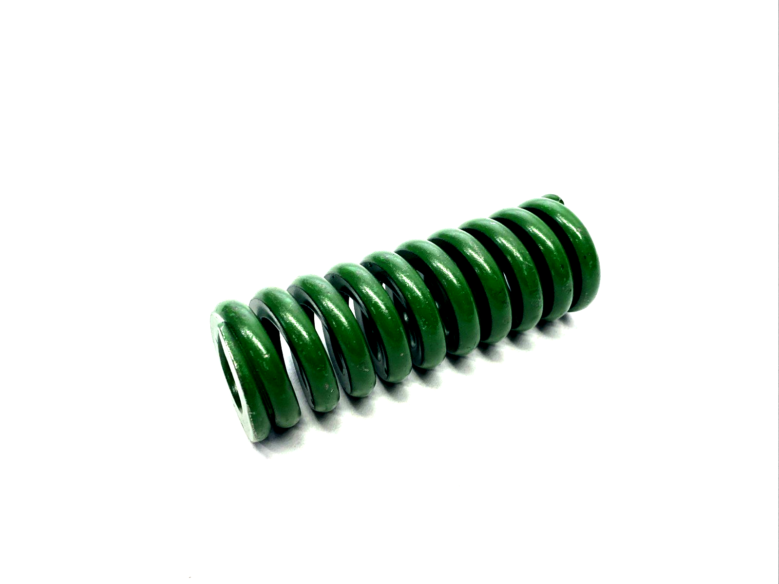 9595K84 Green Chrome Die Spring 1-1/4" Hole Dia. x 3-1/2" Length LOT OF 4 - Maverick Industrial Sales